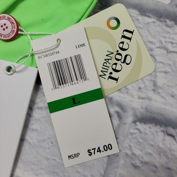 Red Carter Chain Side Bikini Bottom size Large - Picture 12 of 16